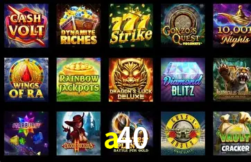 Desvendando o Mundo dos Jogos Virtuais na a40