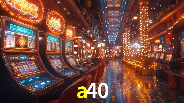 Sinta a adrenalina dos jogos de cassino com a40